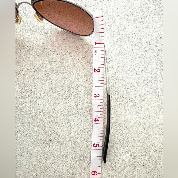 OAKLEY Women’s Aviator Sunglasses Rose Gold Lenses + Cloth & Case - Picture 15 of 16